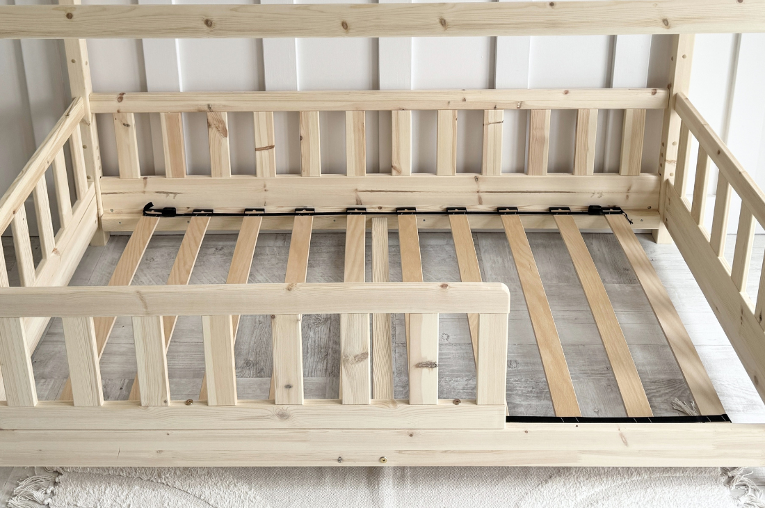 Lit Housebed Gabby - sommier (lattes à ressorts reliées)