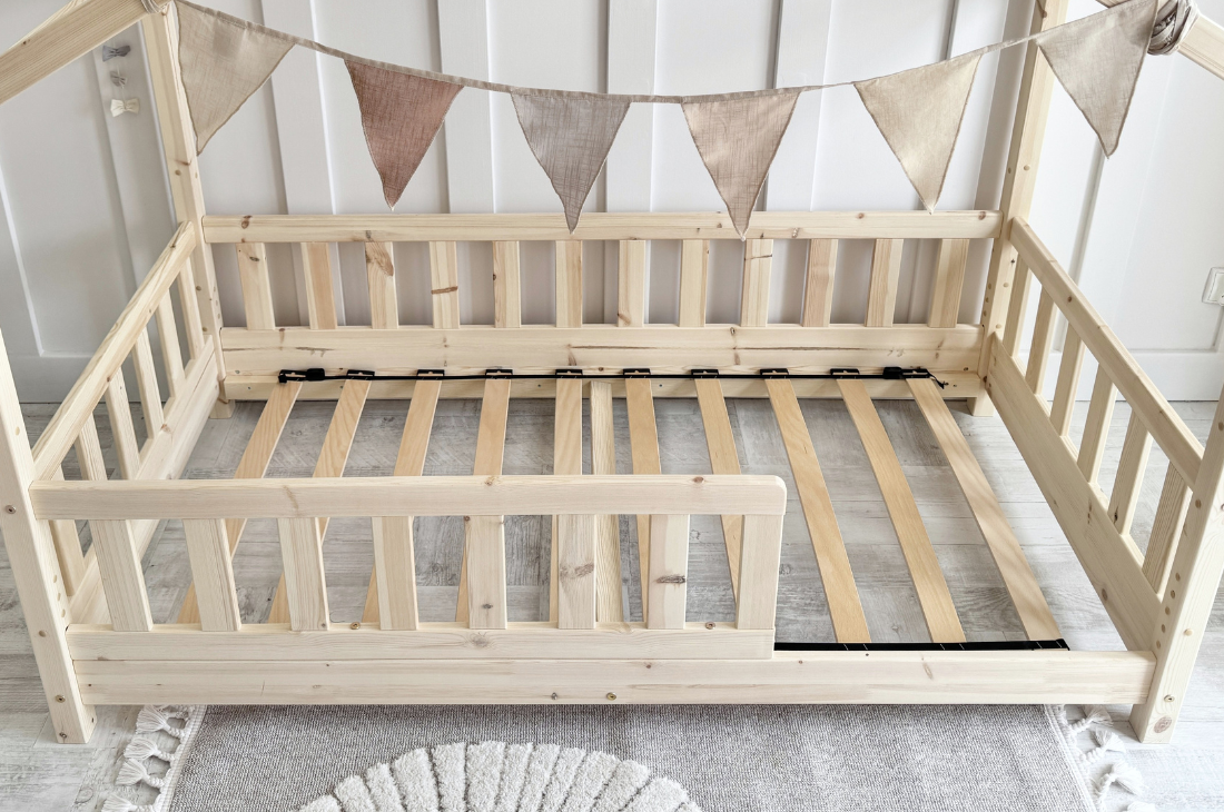 Lit Housebed Gabby - sommier (lattes à ressorts reliées)