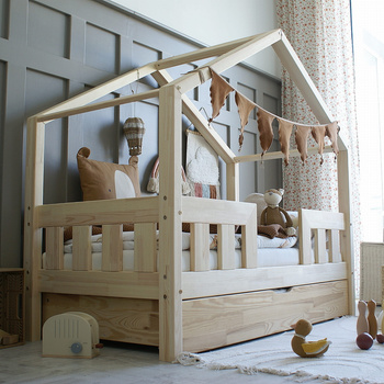 Lit Housebed Maxi Duo Plus (version avec tiroir)