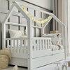 Lit Bianco Plus 160x80 Blanc Avec tiroir à jouets (livraison rapide)