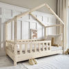 Lit Housebed Gabby 190x90 Bois naturel (livraison rapide)