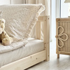 Lit Basic David 160x80 (1 cm) Bois naturel (livraison rapide)