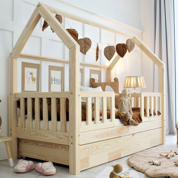 Lit Cabane Bianco Duo Plus (version avec tiroir)