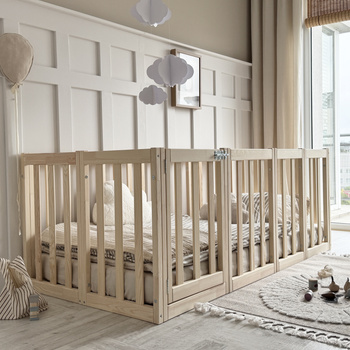Lit Modulo Up 180x140 Bois naturel (livraison rapide)