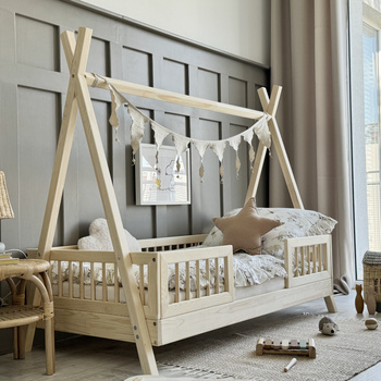 Lit Tipi Duo à Barreaux