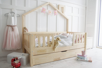 Lit Bali Duo Plus avec Barrière Clôture