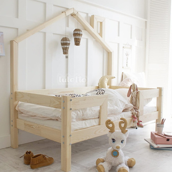 Lit Bali Duo avec Barrière Droite