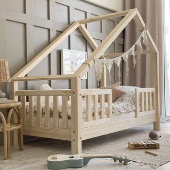 Lit Coco Duo avec Barrière Clôture